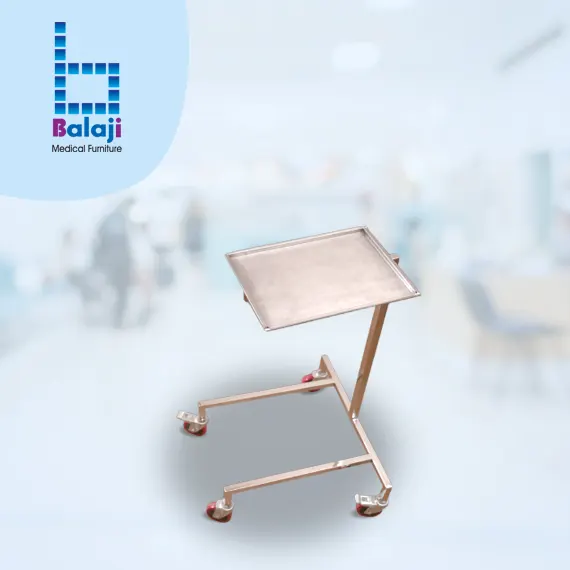 Stainless Steel Mayo’s Trolley (SBE-1084)